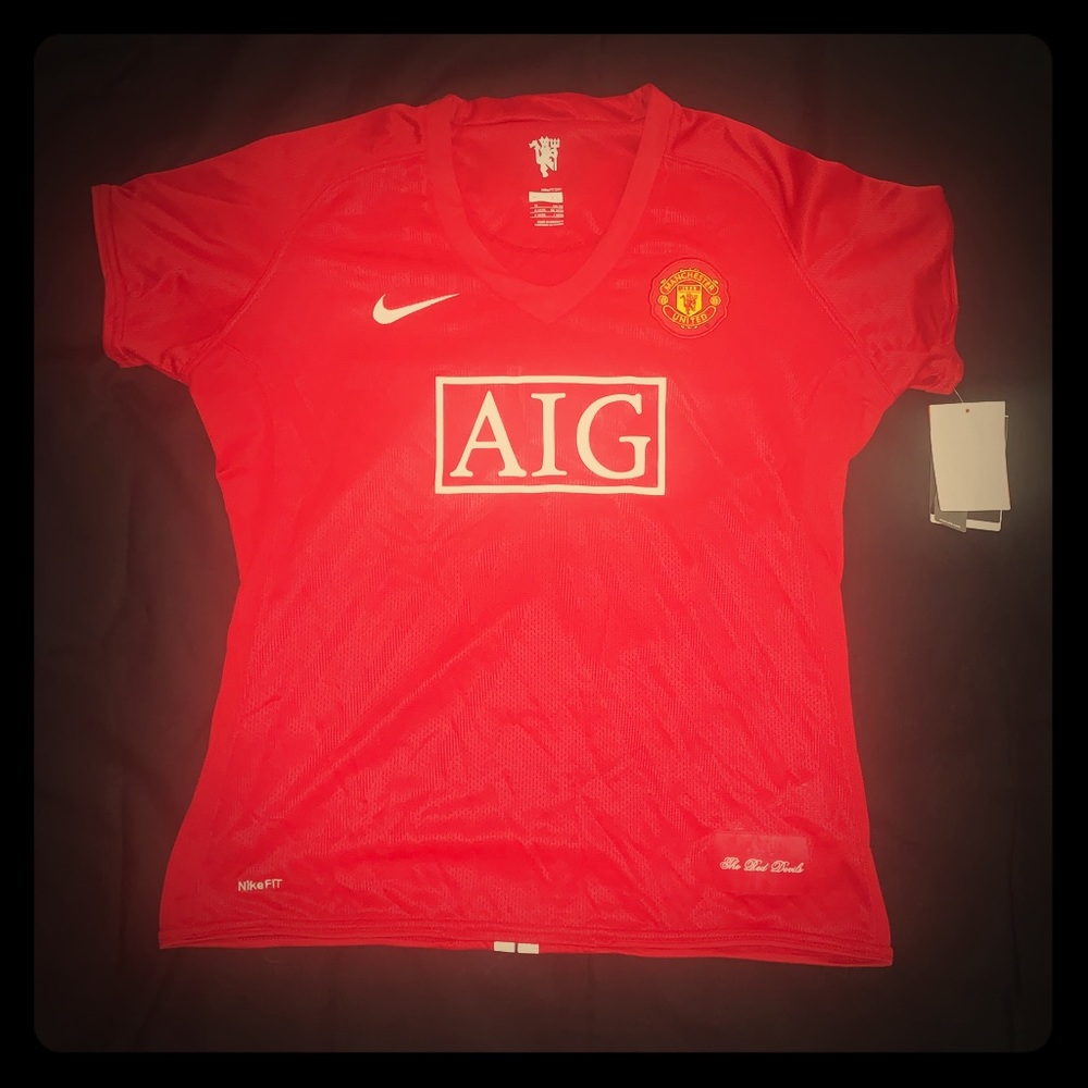 Manchester United Jersey Nike EPL Red Devils